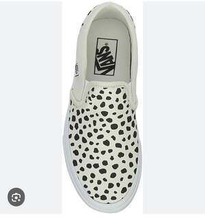 Vans Asher Dots Black Ink Slip-On Sneakers Women's Size 11